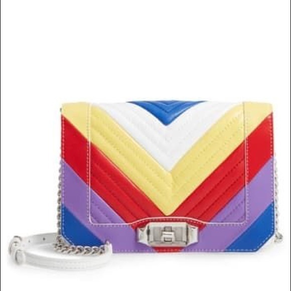 Rebecca Minkoff Handbags - Rebecca Minkoff Chevron Quilted Locke Crossbody